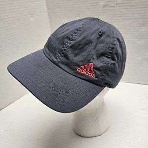 Womens Adidas Gray/ Pink Climate Cap Hat Adjustable Superlite Relax Sport